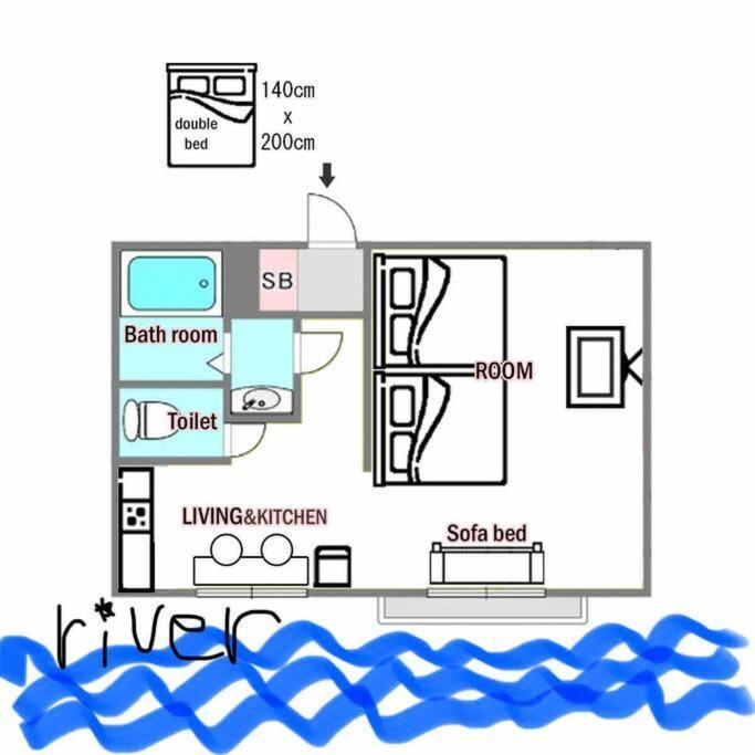Conds24 難波 308 Appartement *